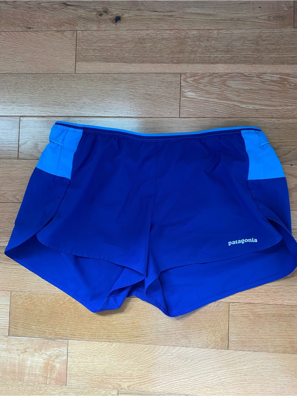 Navy Patagonia Athletic Shorts